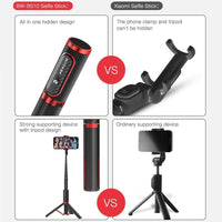 BlitzWolf BW-BS10 Portable Bluetooth Selfie Stick with Tripod Extendable Foldable Monopod, iPhone 11 X - PNWPokemon