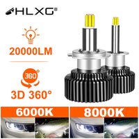 360 LED HEADLIGHT/FOG LIGHTS 6K
