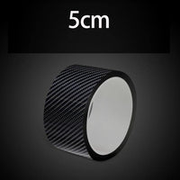 Car Door Sill Protector Bumper Protector Carbon Fiber Car Wrap Film 5D Gloss  Automotive Wrap Film Self-Adhesive Anti-Collision - PNWPokemon